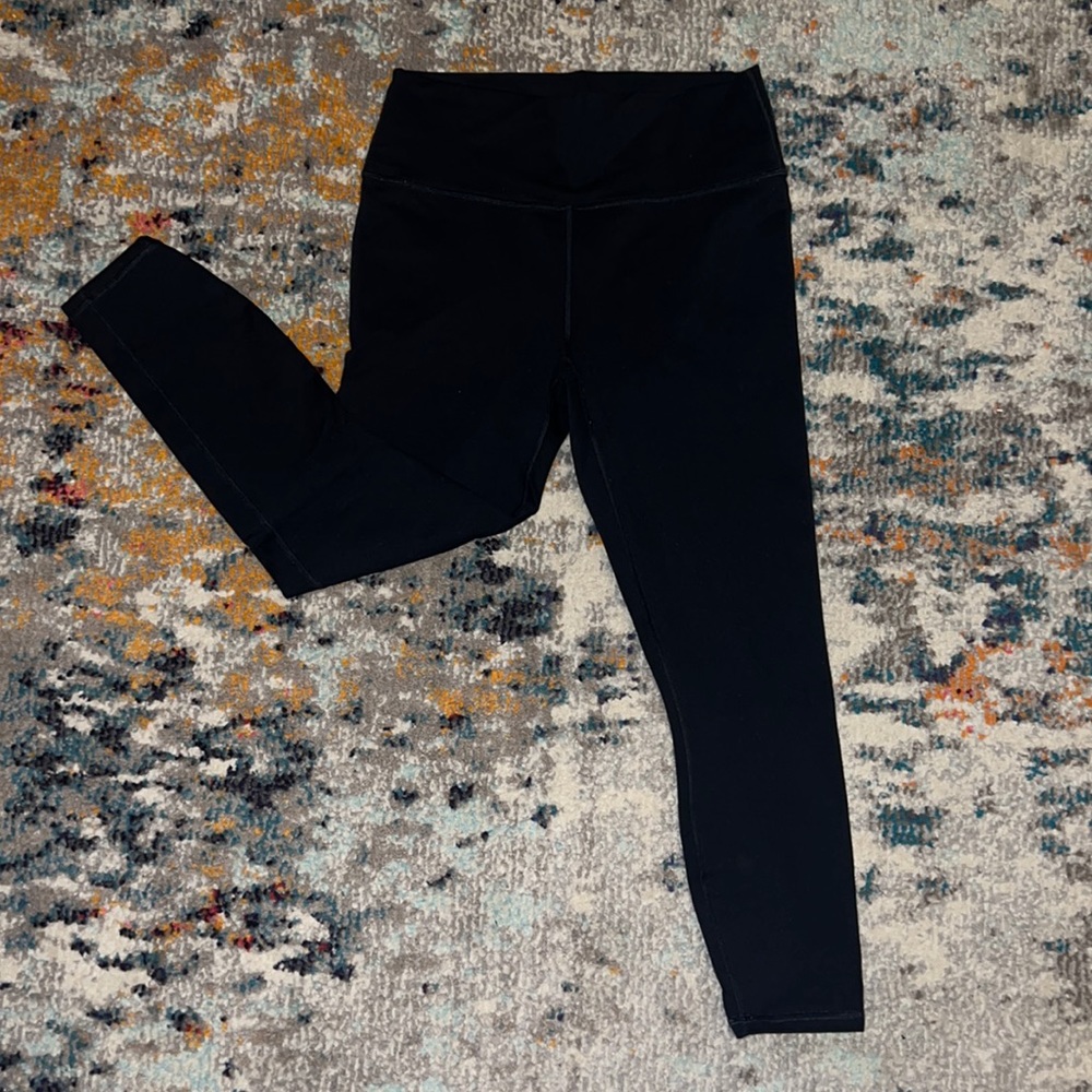 fabletics black powerhold leggings - size M 7/8 length - $15ea.
